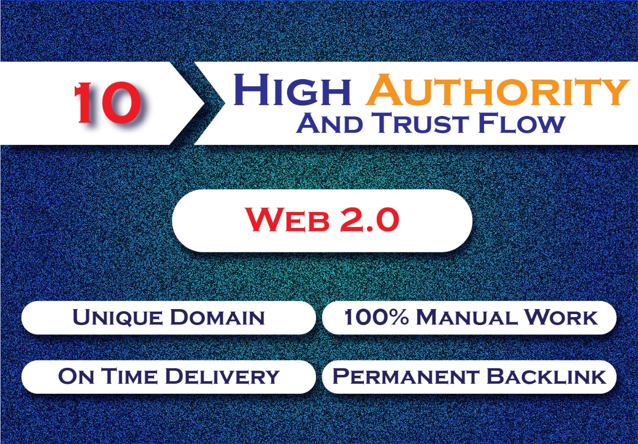 Manual post 10 Web 2.0 High DA DoFollow backlinks for...