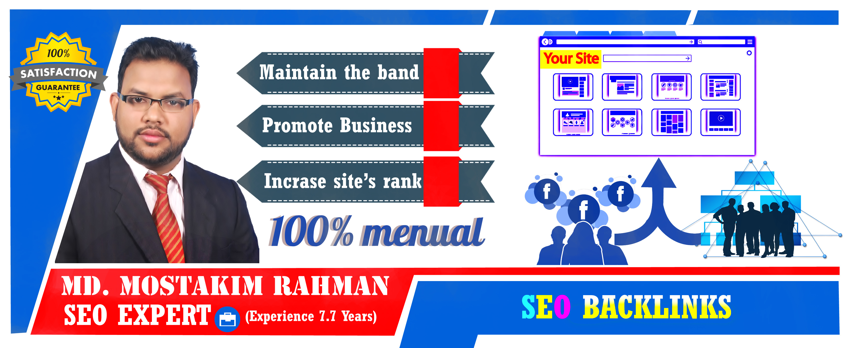 I will build high quality SEO backlinks link