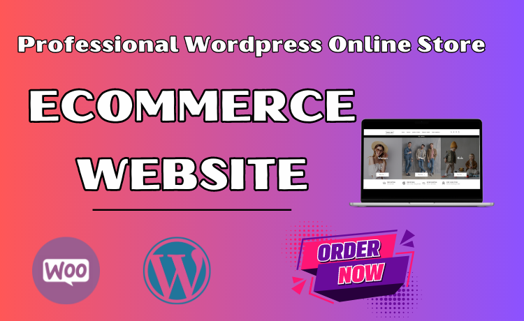 I will do wordpress ecommerce website using woocommer...