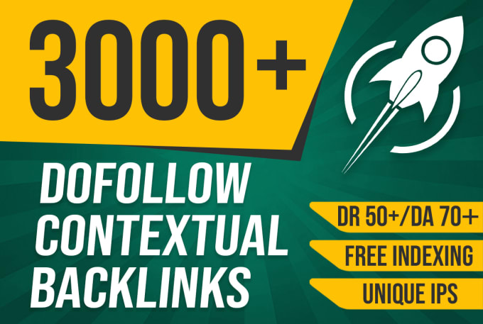 I will create 3000+ white hat SEO dofollow contextual...