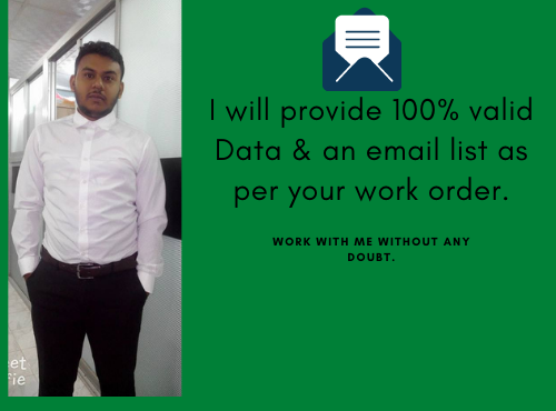 I am Providing B2B & B2C Lead Generation as Per Y...