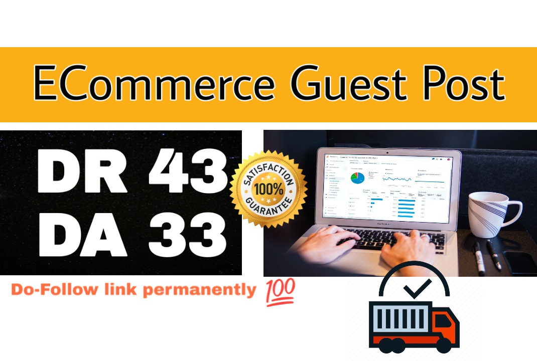 do a guest post on high authority backlinks ecommerce...