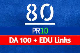 I Will MANUALLY Do 80 UNIQUE PR10 SEO BackIinks on DA...