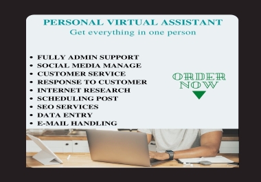 I Will Be Your Administrative Virtual Assistant For F...