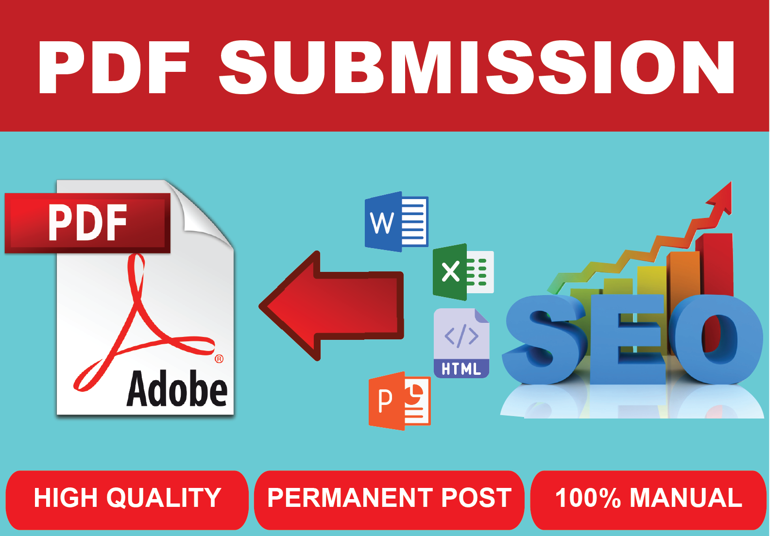 Best 50 PDF submission I Will do Best quality High Qu...