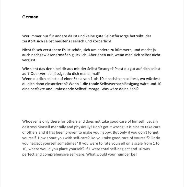 Language translation and photo editor