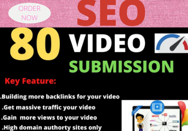 Live 25 videos submission High authority permanent hi...