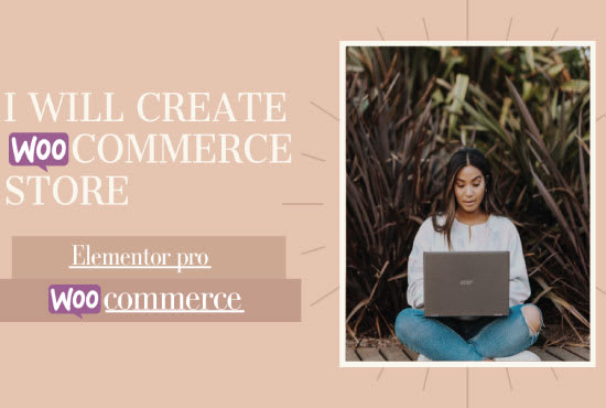I will create professional ecommerce website with wor...