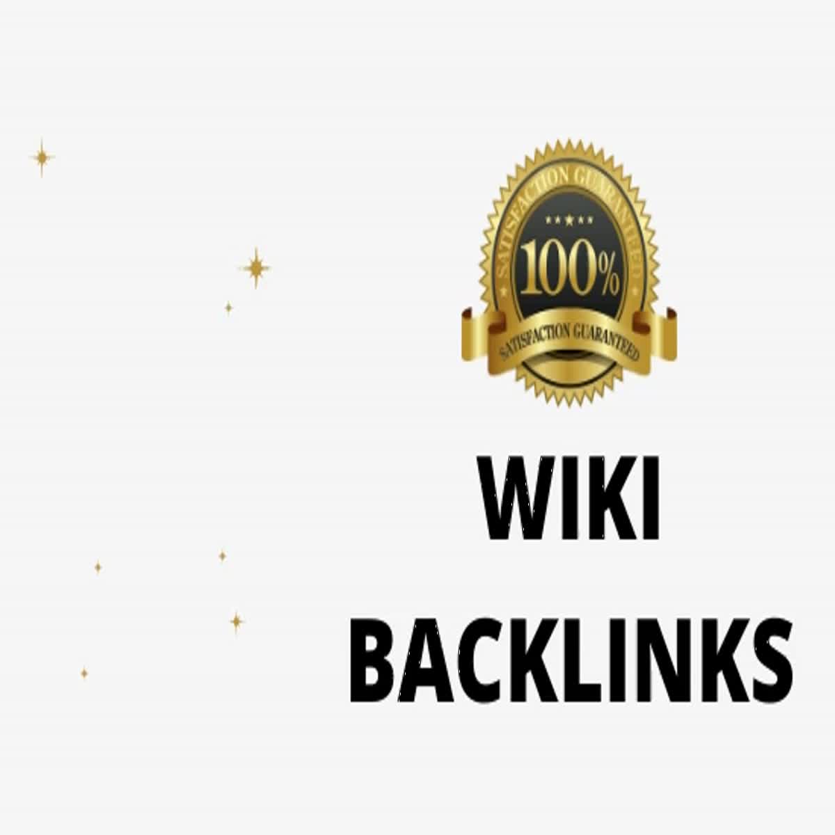 I can provide you with 1500 wiki backlinks mixed prof...
