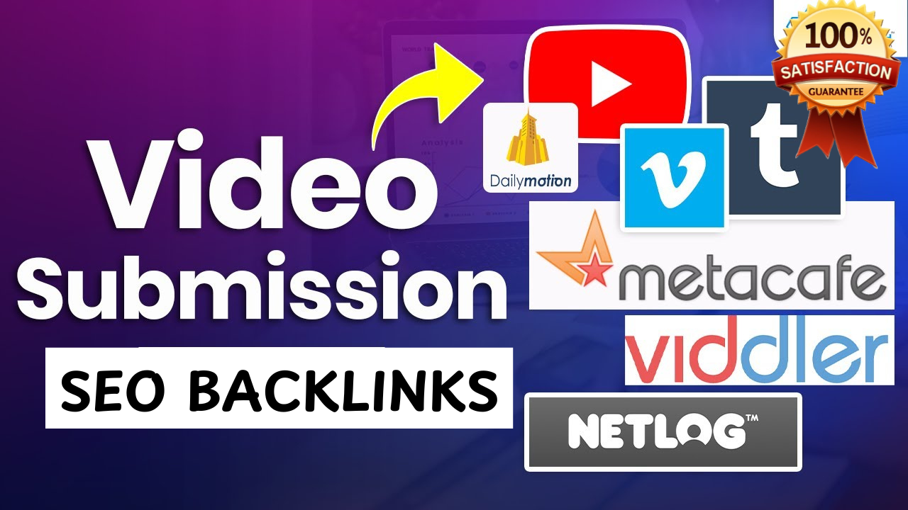 20 Video Submission SEO Backlinks Services, White Ha...