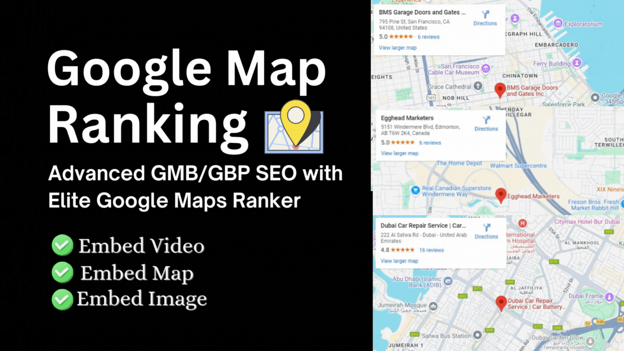 20000 Advanced GMB/GBP Local SEO with Elite Google Maps Ranker Backlinks