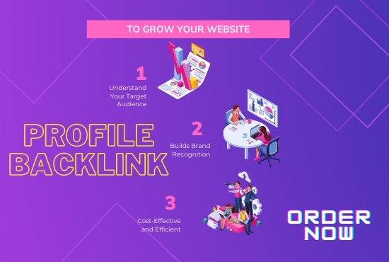 I will create high authority 200 SEO profile backlink...