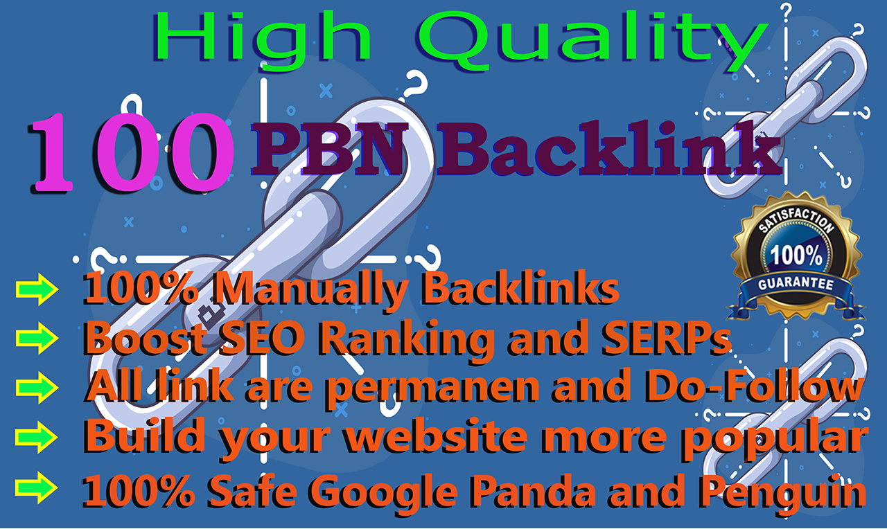 I Will Do 100 Permanent web2 PBN Backlink with High D...