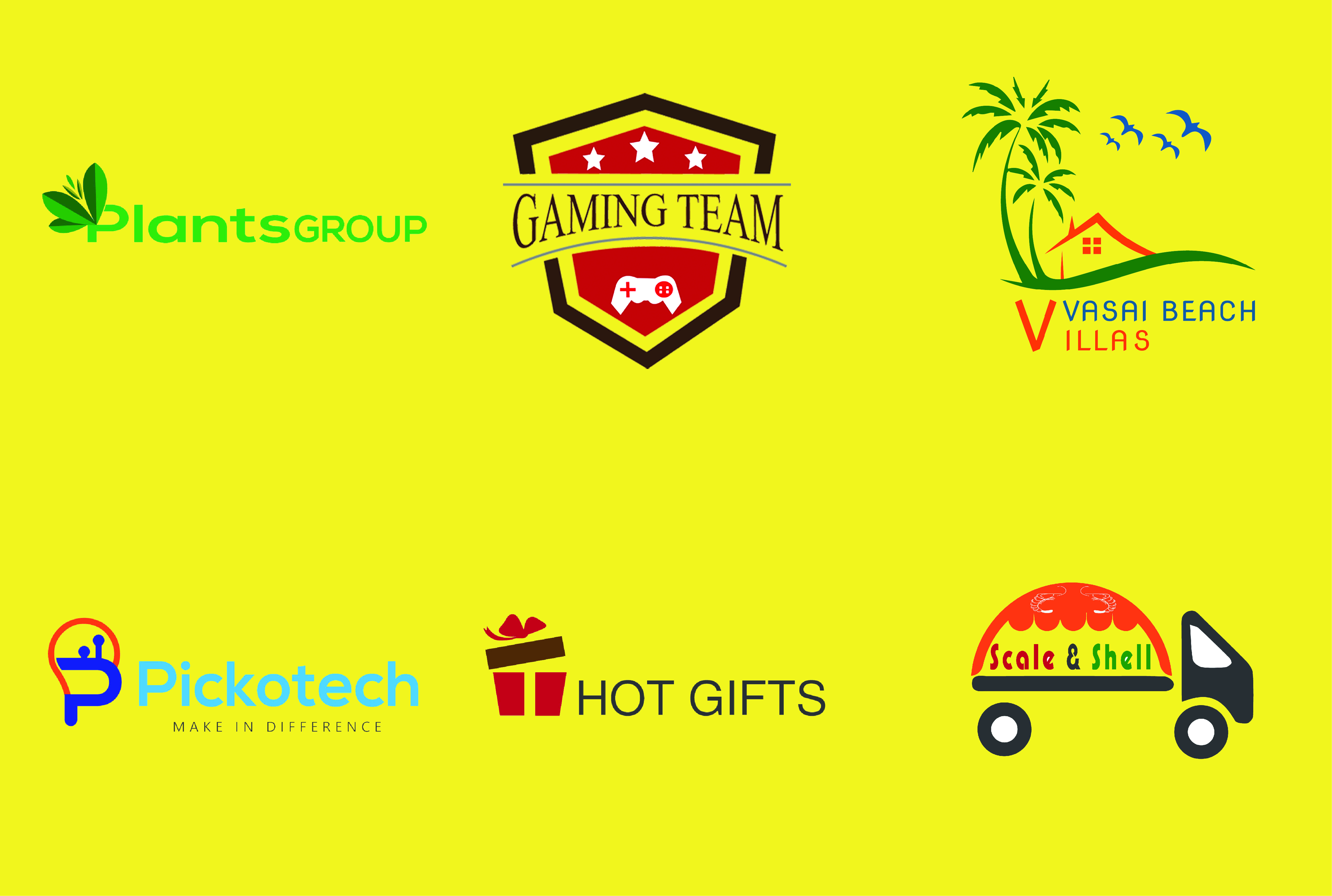 I will design unique logo and any type logo