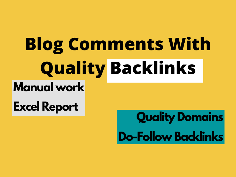 I'll manually write 100 niche-related blog comments w...