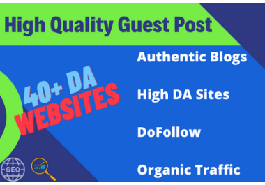 I will provide guest post on google news approved hig...