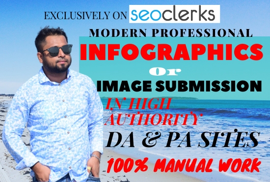 I will do 80 Infographic or Image Submission on High ...