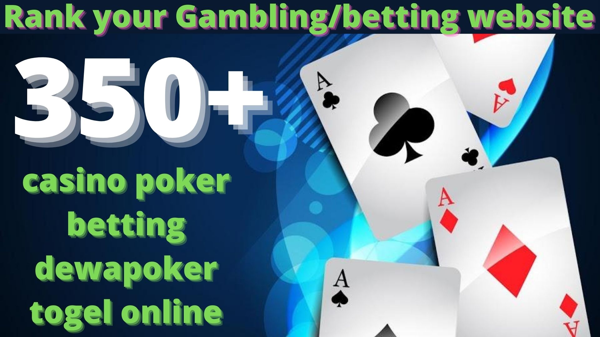 GET Permanent 350+ powerful Casino, Gambling, Poker...