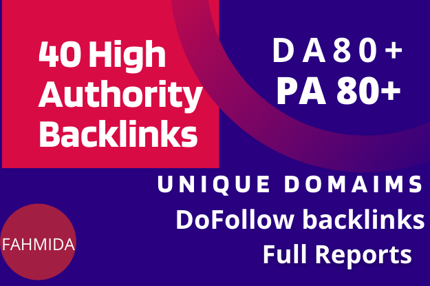 I Will Create Manually 40 PR9 Dofollow High DA & ...