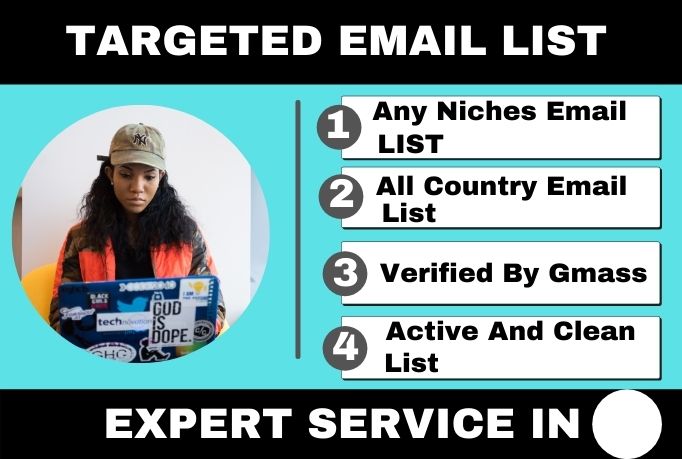 I will provide 3k active and clean verified email lis...
