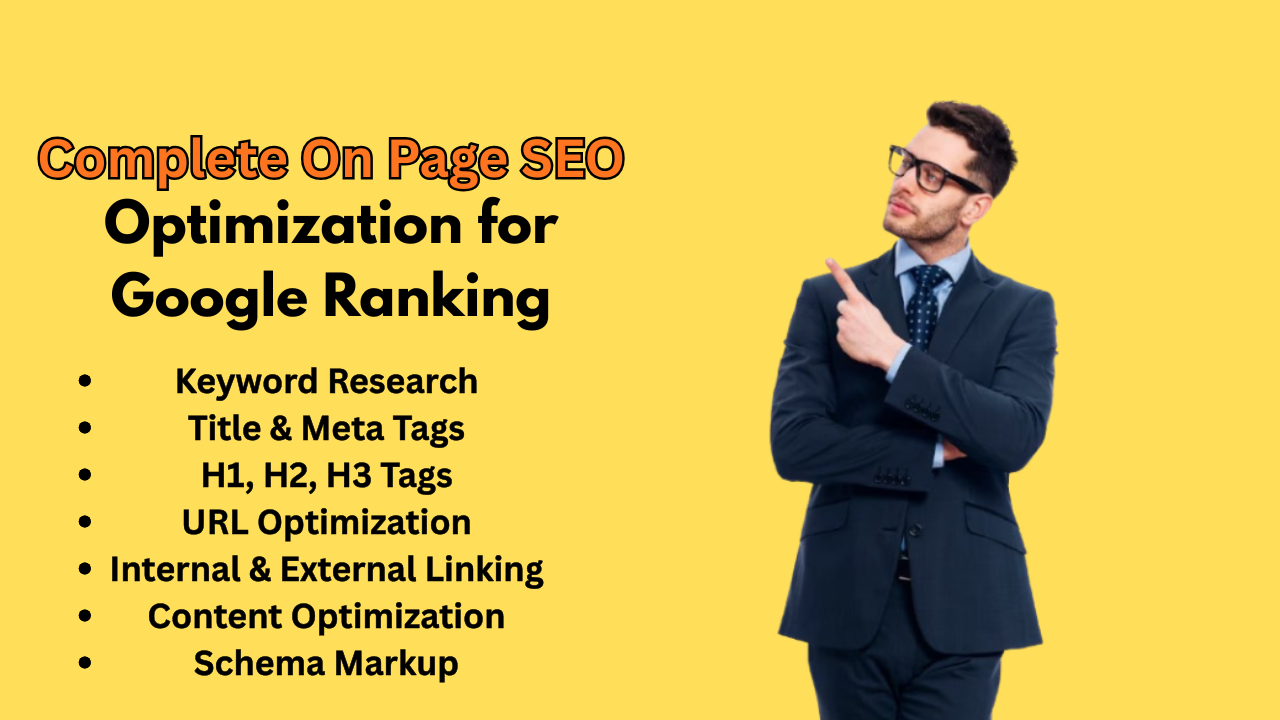 Professional On-Page SEO Service - Complete Website A...