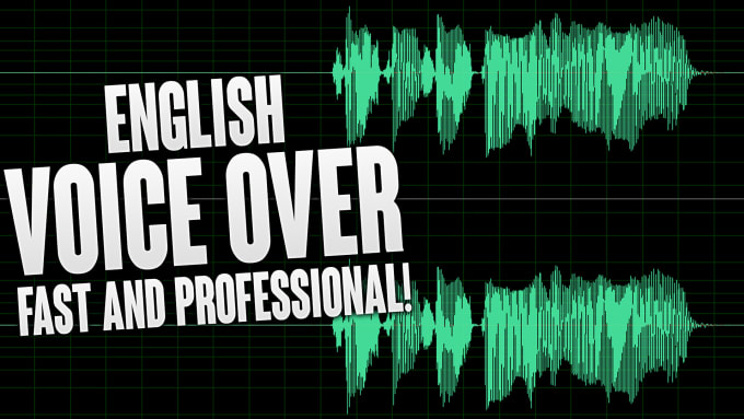 I will record a world class American male or female v...