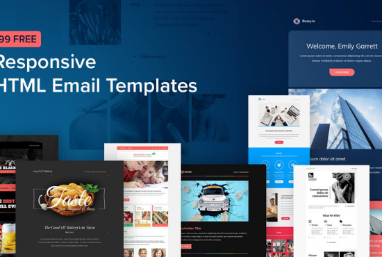 I will design your MailChimp newsletter template sell...