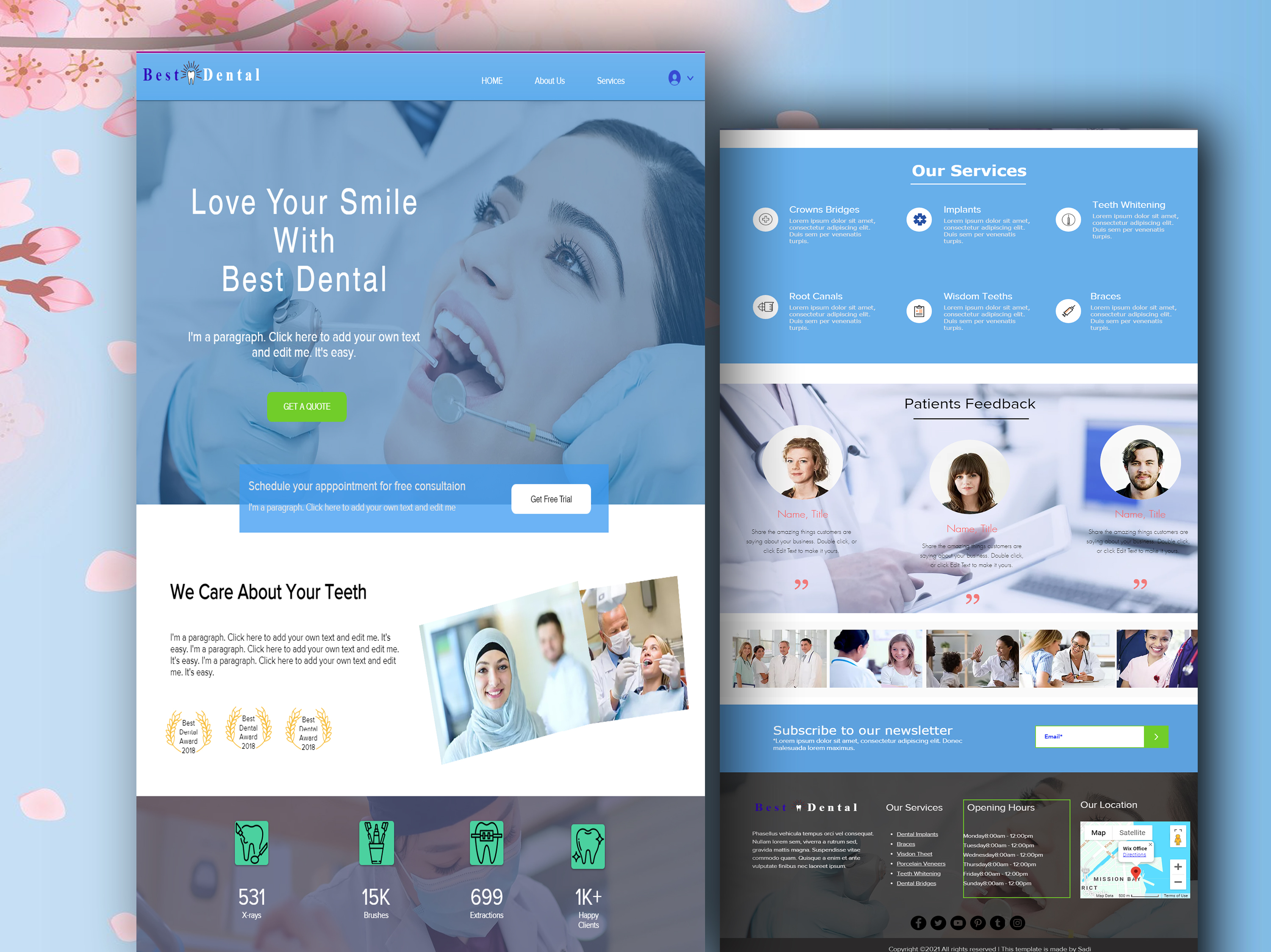 I will design or redesign wix landing page or wix web...