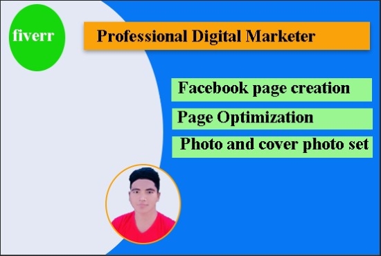 I will create and optimize the Facebook business page...