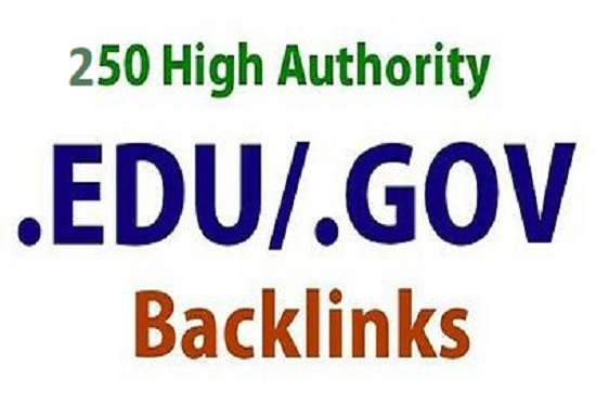 I will do 250 High Authority DA. DR. TF Edu Gov manua...