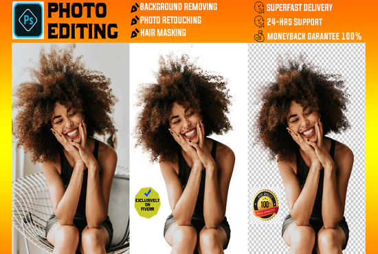 i will do 50 images background removal faster