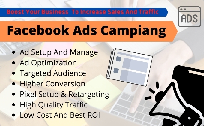 I will setup Your Facebook ads campaign in ads manage...