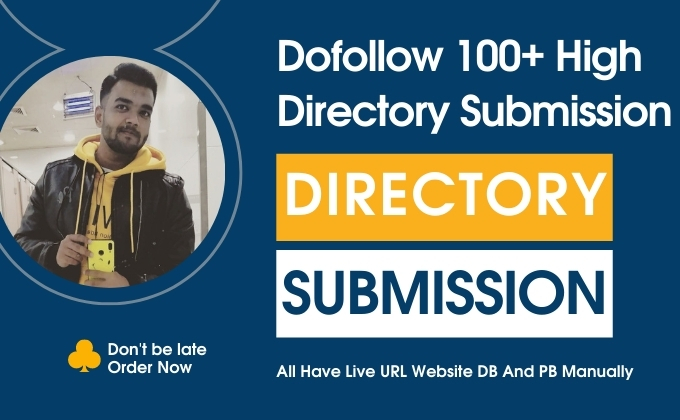 I will do niche top 100+ USA directory submission Man...