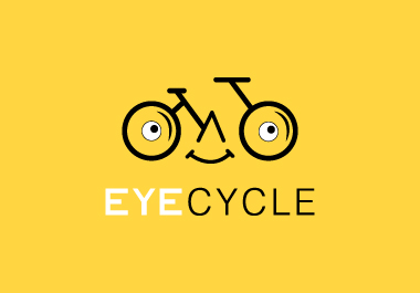 I will design creative unique flat minimalist eye-cat...