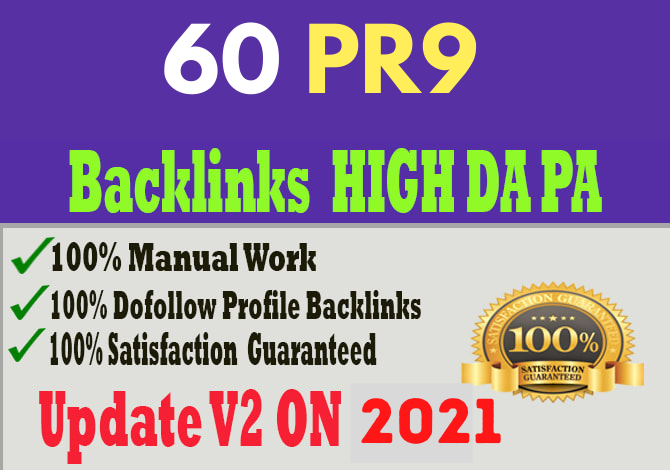 I Will Manually Create 60 Most Powerful, High Author...