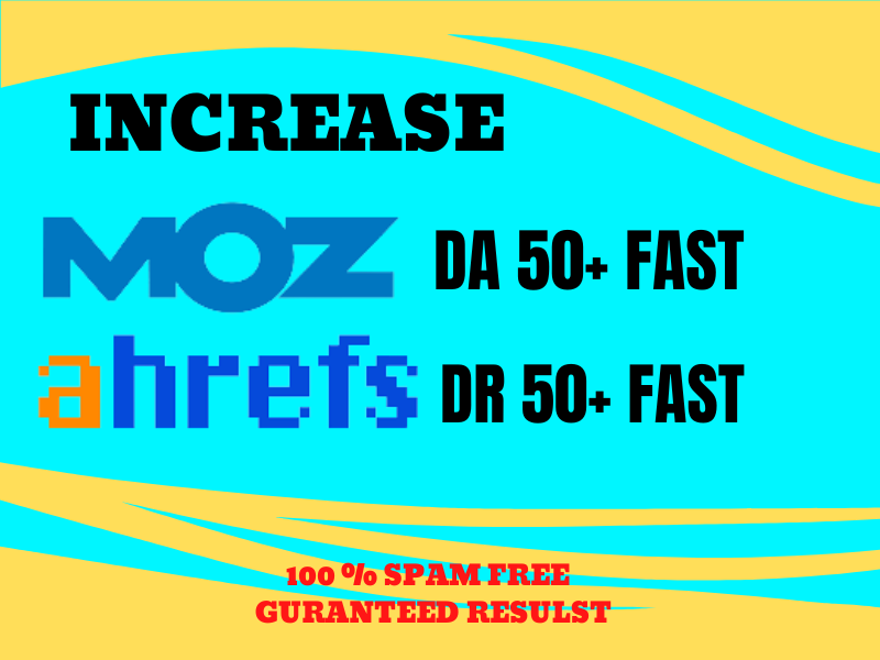 I will increase domain authority da, domain rating u...