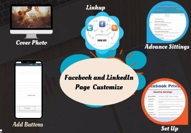 I will Build and Setup an Impressive Facebook And Lin...