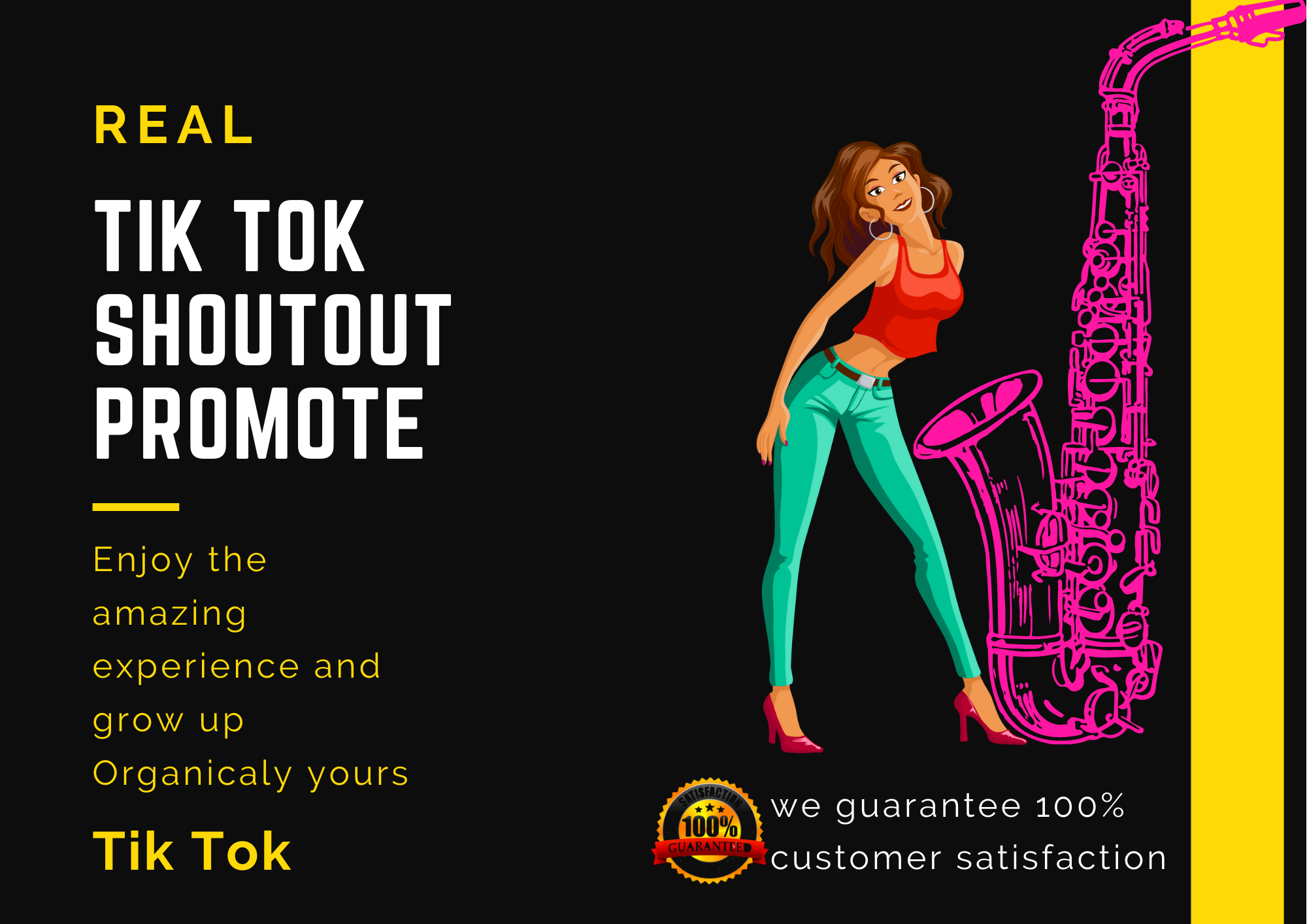 I will support you to promote your Tik Tok by more th...