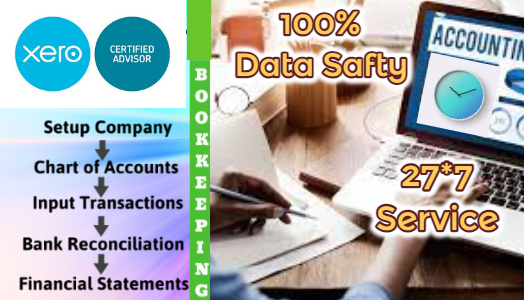 I will Do Bookkeeping In Xero, Quickbook, Wave, Odoo...