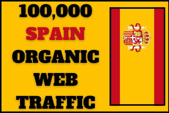I will drive organic Spain web traffic to your websit...
