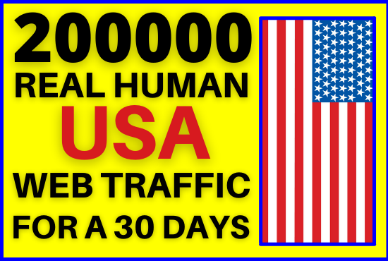 I will send 20000 targeted real genuine USA web traff...