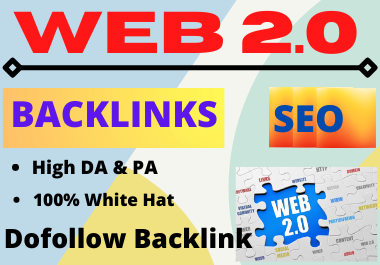 80 WEB 2.0 High Authority Permanent Contextual Backli...