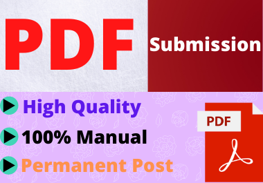 55 PDF Submission High Authority Low Spam Score Websi...