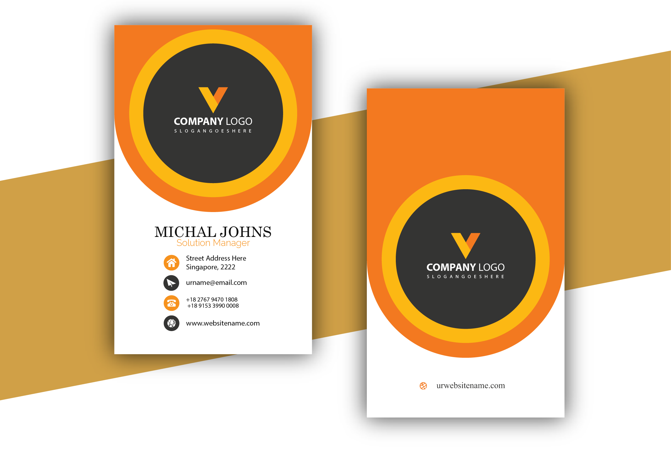 I will create a professional business card design for...