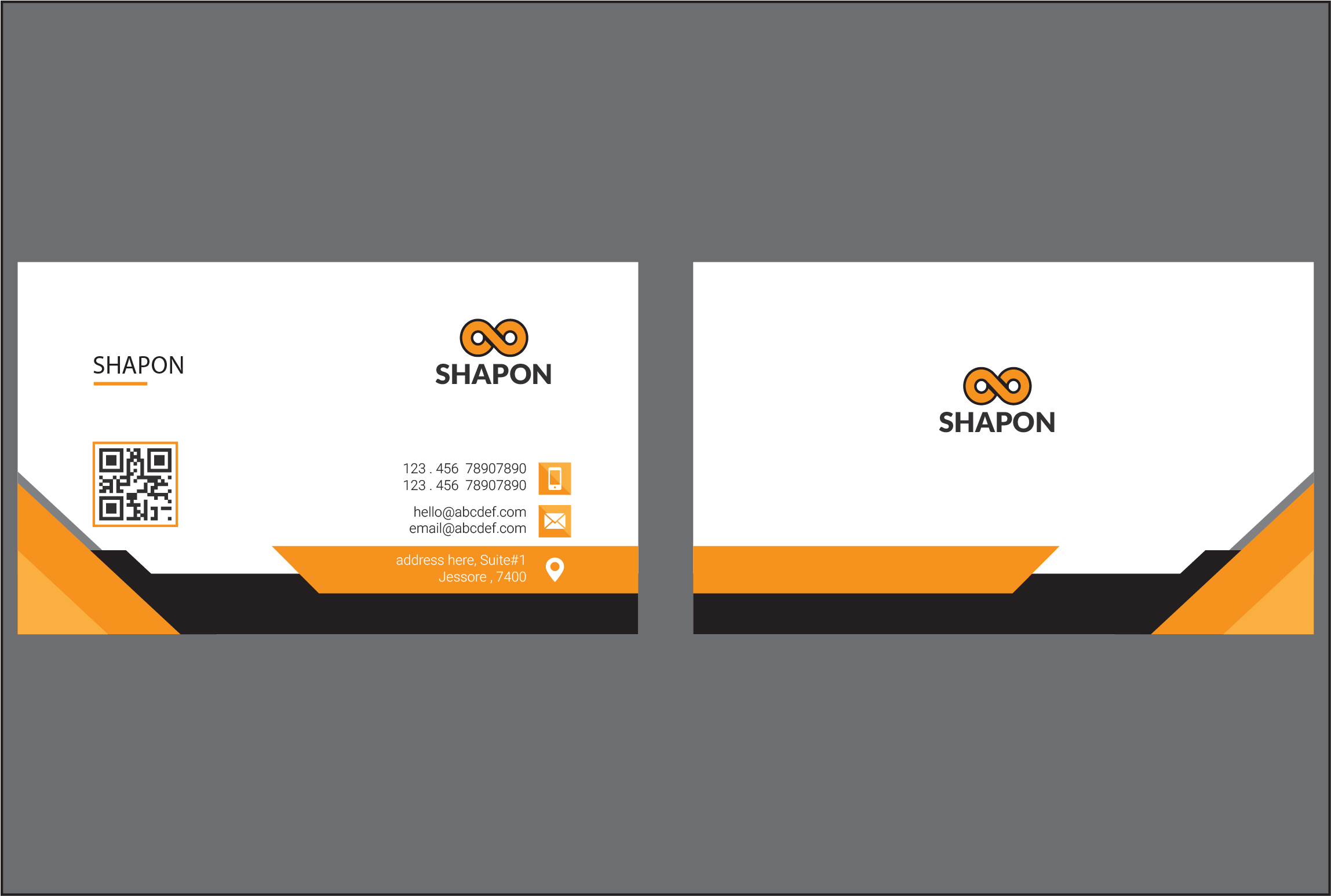 I will do luxury bussiness card design