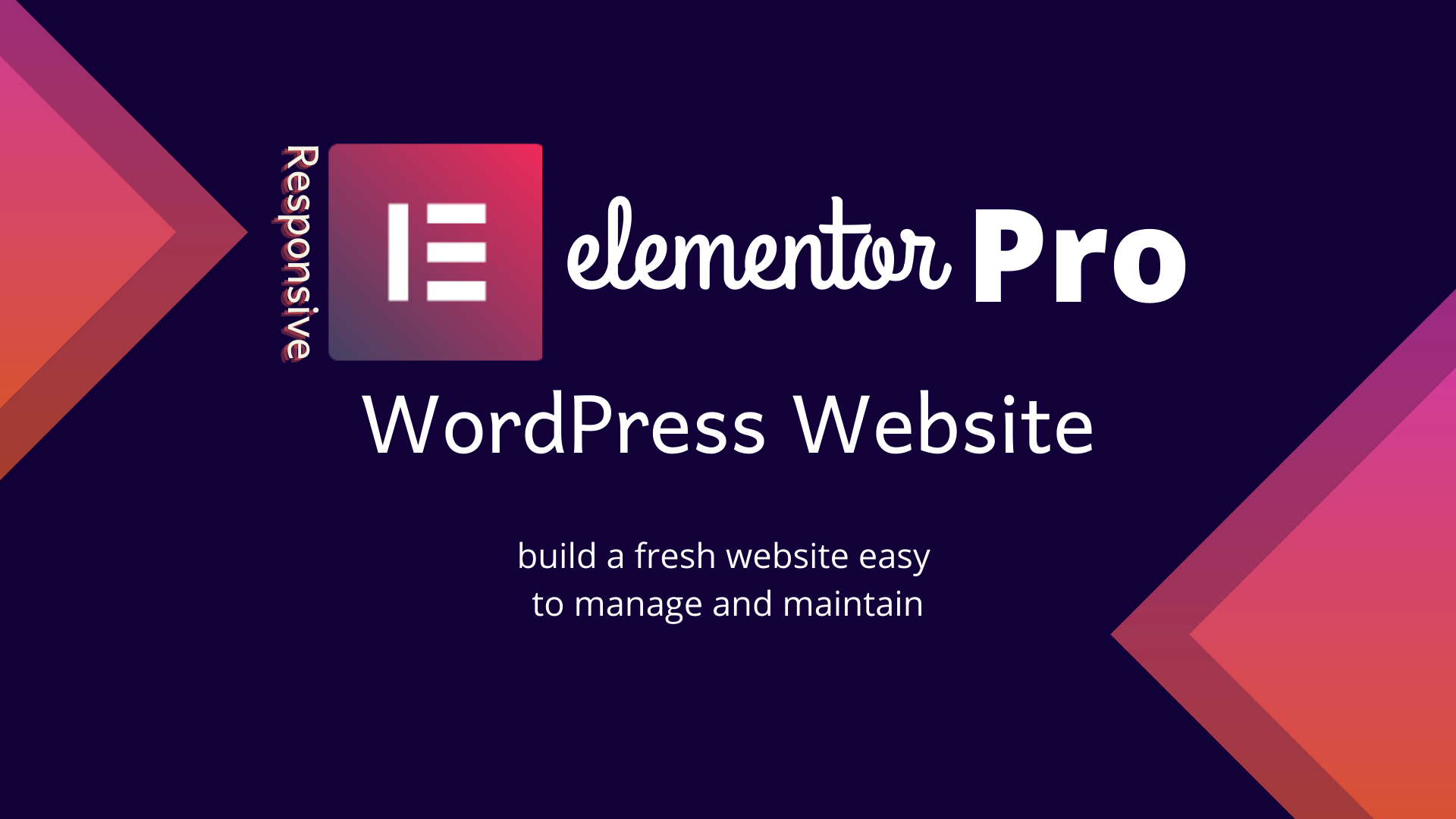 create a premium wordpress website using elementor pr...