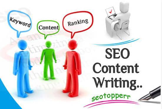 I will write SEO content for your niche professionall...
