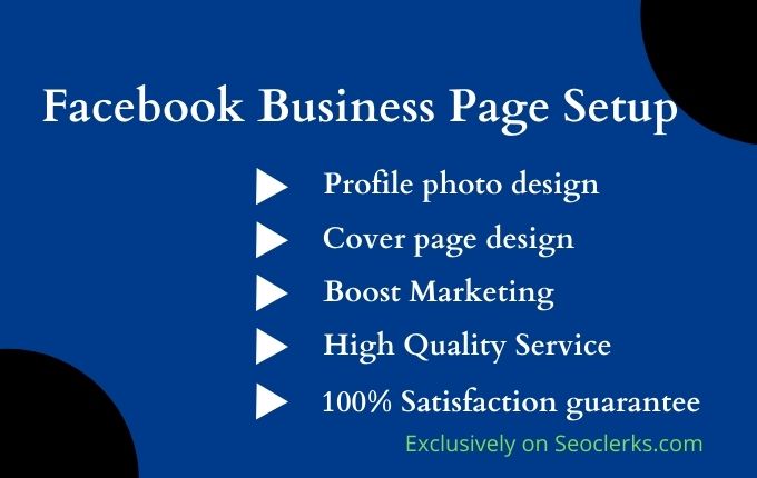 Advance Facebook business page setup Cover design Ins...