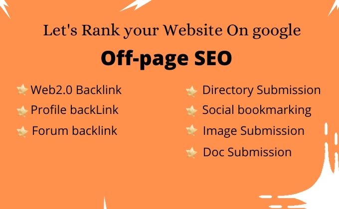I will rank your website with monthly off page SEO se...