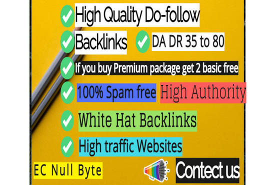 I'll create optimal high da white hat dofollow SEO ba...